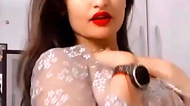 Indian Insta Model Sassy Poonam App Exclusive Content Teasing Stripping Nude Showing Pressing Tits With Full Face.