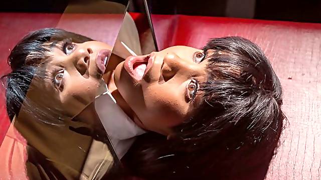 Busty chocolate goddess Jenna Foxx allows him to fuck her crack