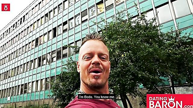 Deutsch action with wild Adrienne Kiss and Adrienne from DATING BARON