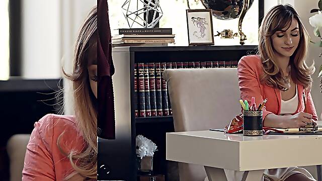 Split Screen Schoolgirl - Starring: Ana Rose - PornFidelity