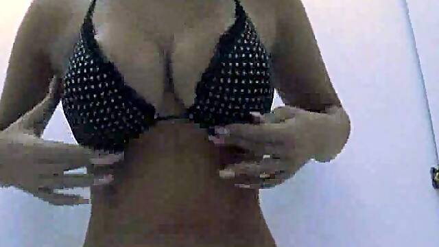 Amazing busty teen babe in the dressing room on hidden cam