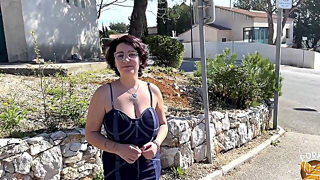 Mizaki and her big tits get fucked by a big dick