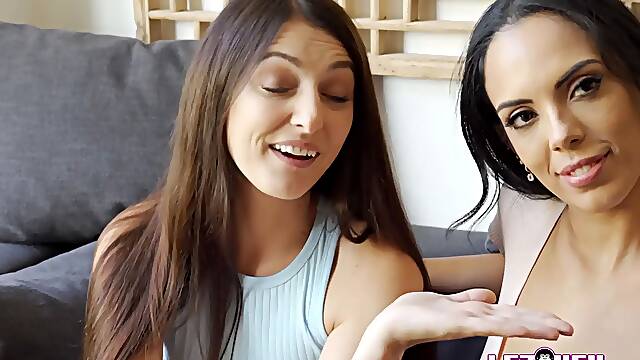 The lesbian gonzo with Katrina Moreno and Katy Rose