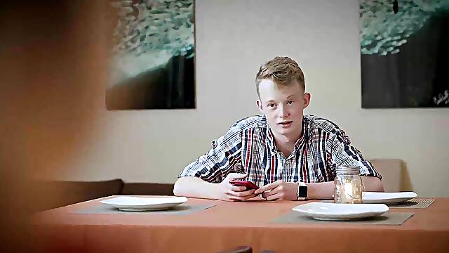 Bon Appétit! Mylf Juliett Russo serves nasty cum glazed chicken for dinner to herself and to her young stepson Jimmy Michaels!