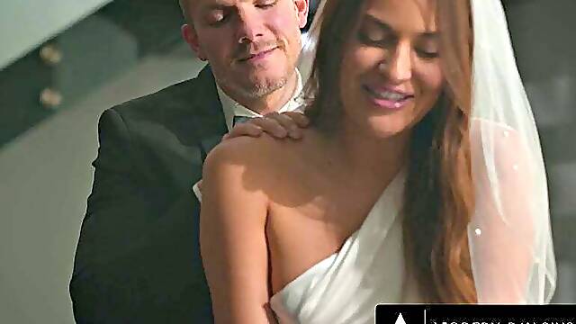 MODERN-DAY SINS - Groom USES Hot Bride Gizelle Blanco In Front Of Their Witnesses