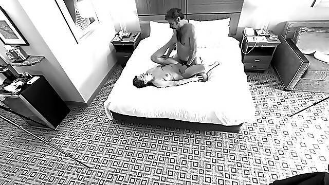 Amateur busty brunette MILF gets fucked by her husband
