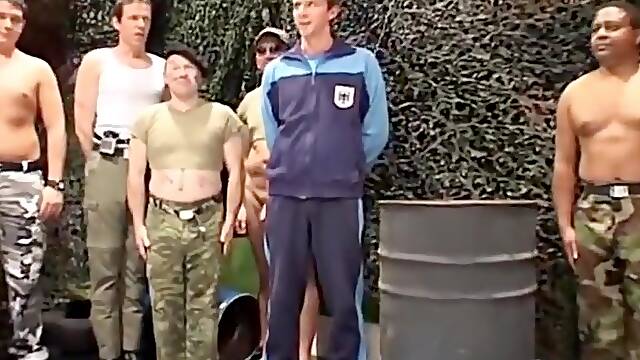 Very Sexy Brunette Gangbanged By Military Group With Silke Maiden