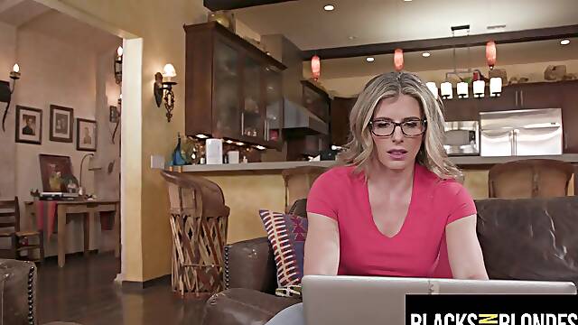 CORY CHASE Gets an Airtight, DP Gangbang from 7 Monster Dicks - BlacksOnBlondes