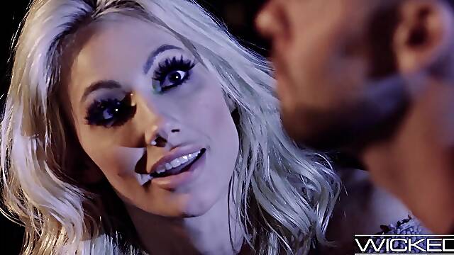 Wicked - Heavy-Breasted Blond Babe Gets Shagged On A Arousing Summer