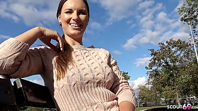 Salacious vixen Jenifer Jane spellbinding sex clip