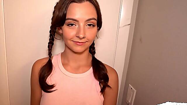 Stepdaughter caught spying on me in the shower