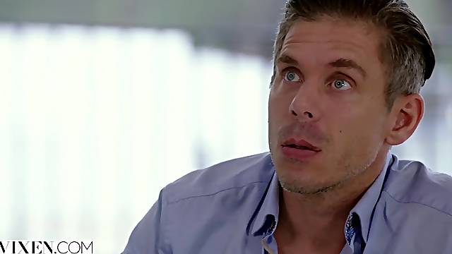 VIXEN Kinky Secretary Gets Tied up and Fucked by her Boss