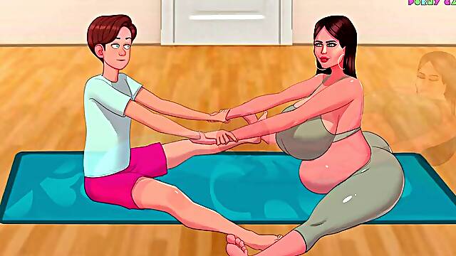 Sexnote by Jamliz - stellar Yoga with a preggie chick V0.24 (1)