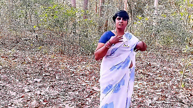 Desi Outdoor Jungle Fuck. Stepmom and Stepson Hardcore Fucking in Forest. Telugu Dirty Talks.