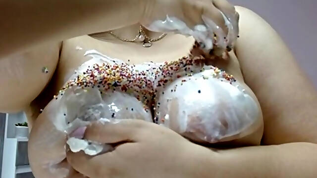 BIG TITS, FULL OF WHIPPED CREAM, ADORATION OF BIG DELICIOUS WHITE TITS
