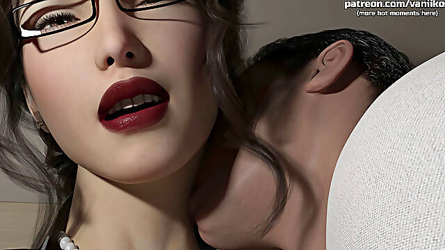 A Stepmothers Love Girlfriends lonely big tits MILF stepmom gets seduced and creampied by cheating boyfriend Part 8