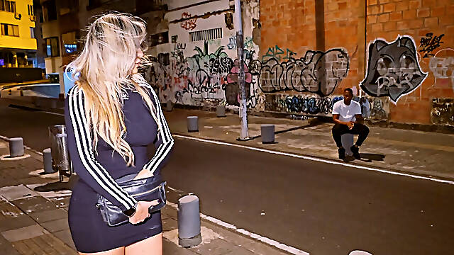 A mature blonde I followed on the street drained me dry at her house - Brandon Cruz &amp; Monique Fuentes