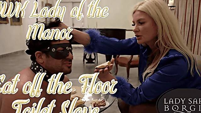 OWK Lady of the Manor - Eat off the Floor Toilet Slave (720p)