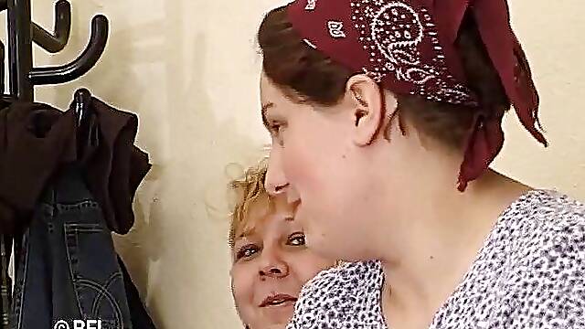 Soccer team fucks grandma.