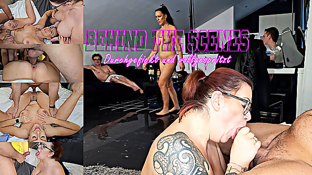 Behind the Scenes, Fucked Hard and Covered in Cum